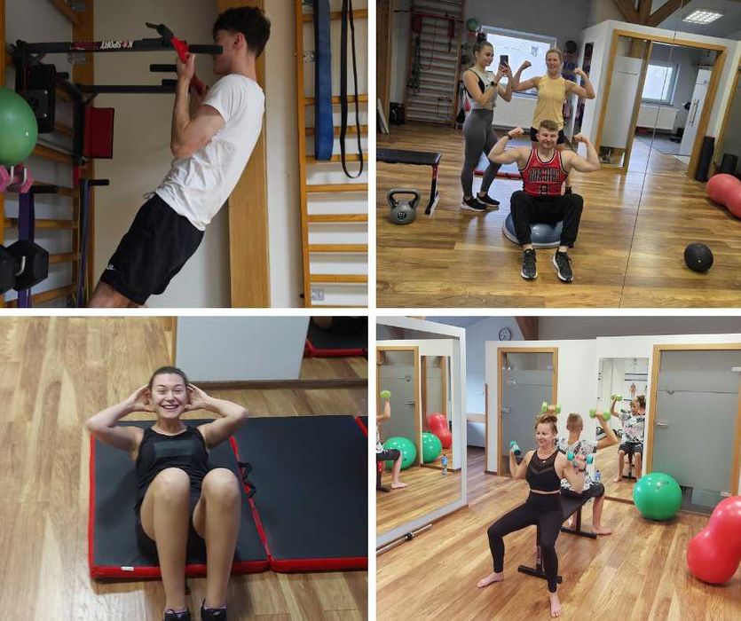 Trener personalny, trening grupowy, dieta