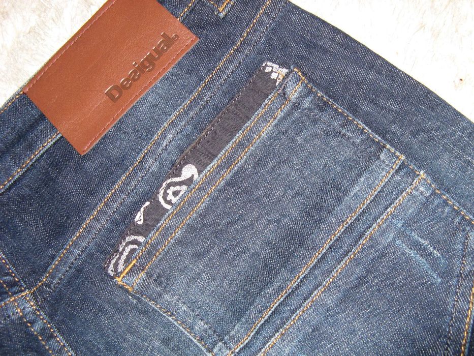 Męskie Nowe Szorty Desigual Jeans Dżins Rozmiar 34