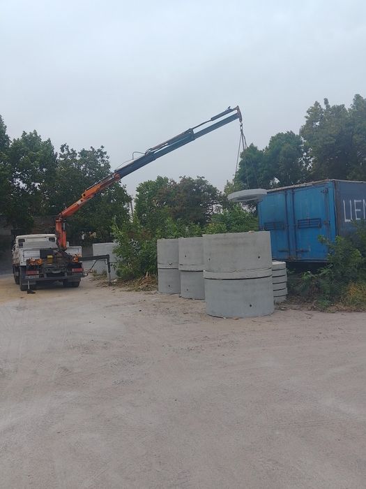 Бетонные Кольца,Доставка,Установка.