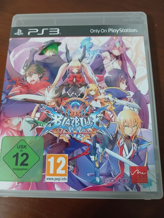 BlazBlue Central Fiction playstation 3 pal