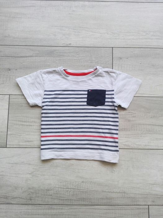 Tommy hilfiger oryginalny t-shirt koszulka bluzka rozm 92