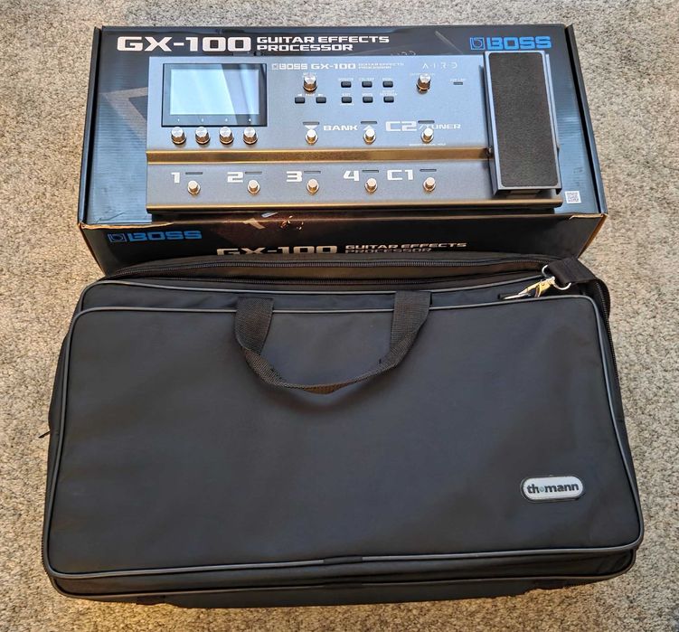 Pedaleira Boss GX-100 com Bag ** APENAS VENDA **