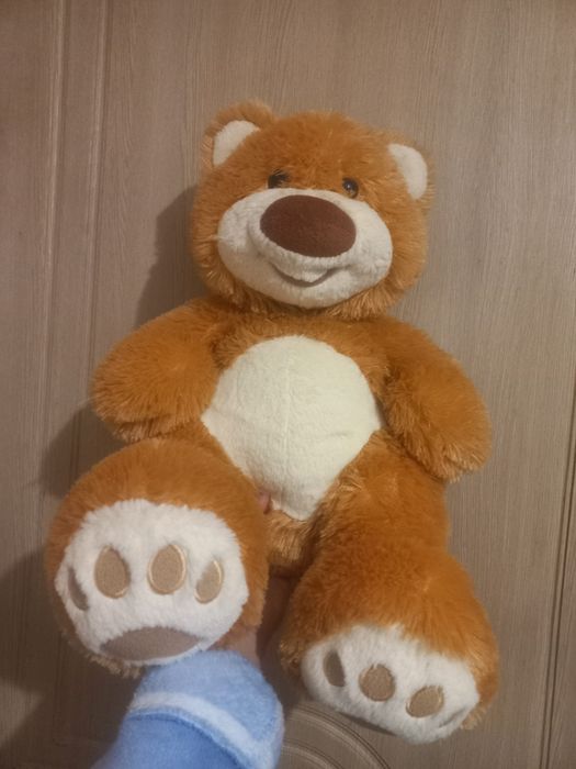 Плюшевый мишка коричневый