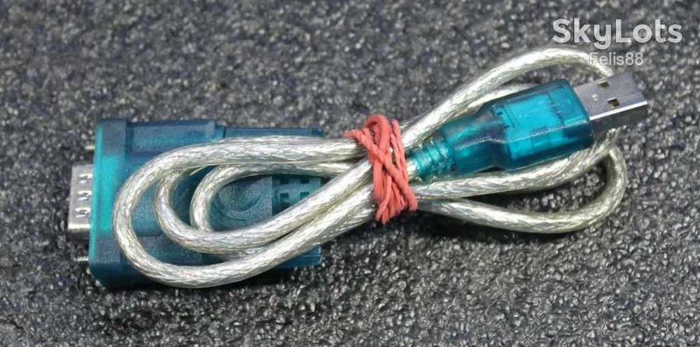 Контроллер USB 2.0 AM to RS232 Male - USB to COM - USB to RS232 кабель