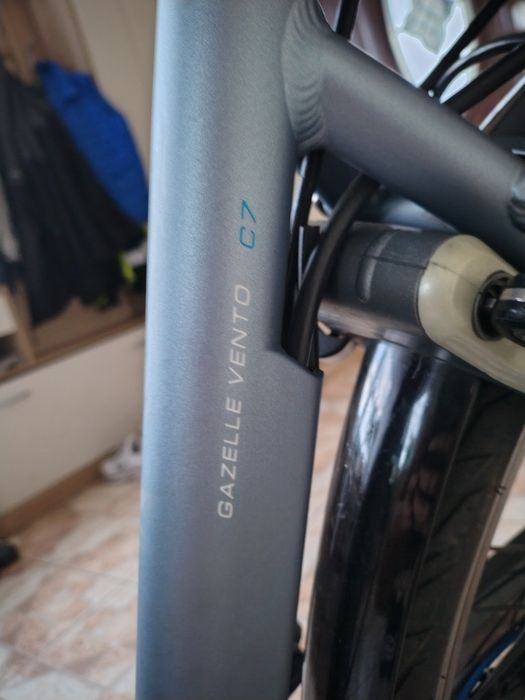 Rower elektryczny Gazelle Vento C7  | Silnik Bosch | Niski przebieg | Stan BDB