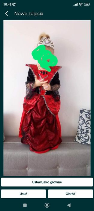 39* Suknia karnawałowa dla dziewczynki na 3-4 lata