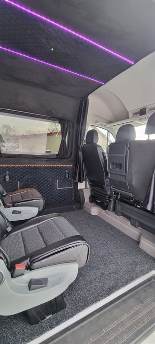 Zabudowa busa dodatkowe fotele montaż foteli do busa Sprinter Master