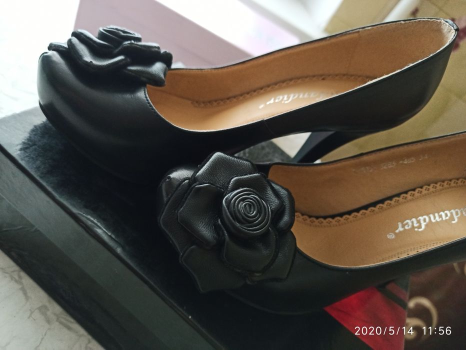 Туфли кожаные