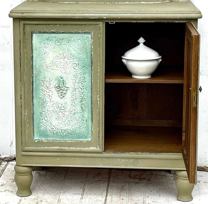 Wyprzedaz Komoda z vintage shabby chic pomocnik kuchenny /bielizniarka