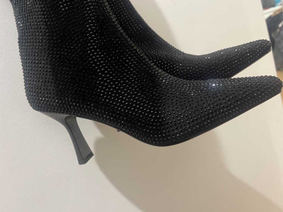 Botas cano alto elastico