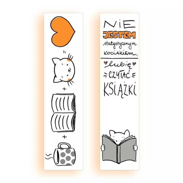 Zak. karton. - Nie jestem statystycznym kociakiem. Molom