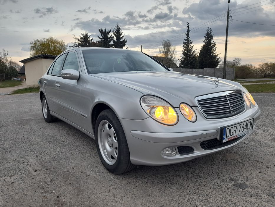 Mercedes w211 1.8 kompressor,bez rdzy.