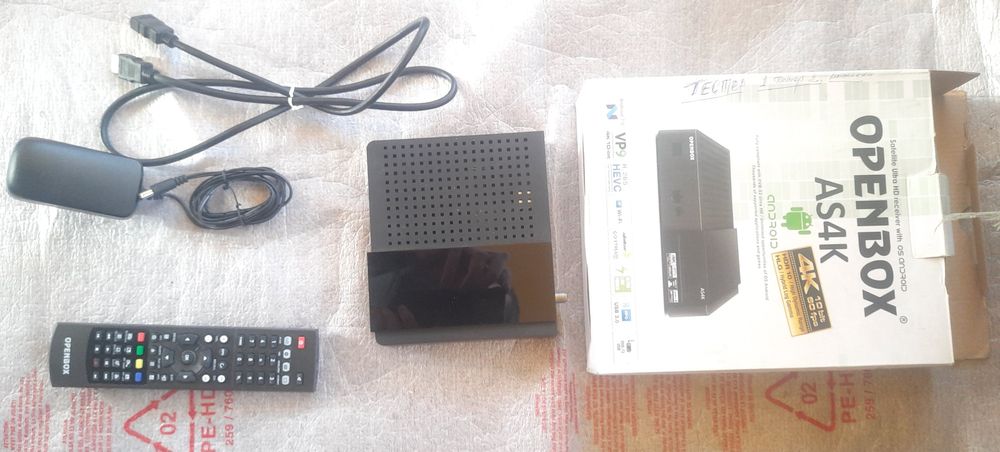 Супутниковий Android 4k ресивер Openbox AS4K. Пишіть телефон свій
