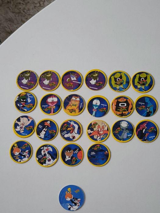 Kapsle Kosmiczny Mecz oraz Danon Kid