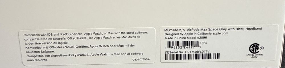 AirPods Max Space Gray