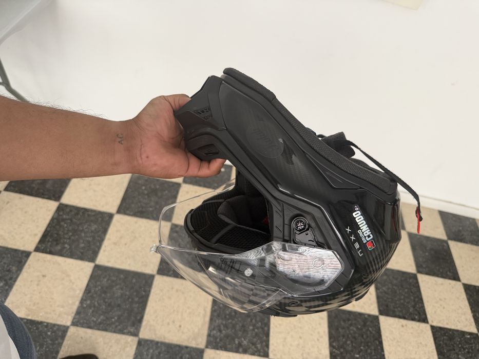 Capacete nexx rally com comunicador