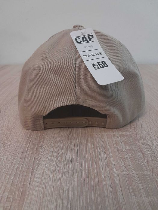 Czapka z daszkiem Authentic, bejsbolówka_beżowa, rozm. 58