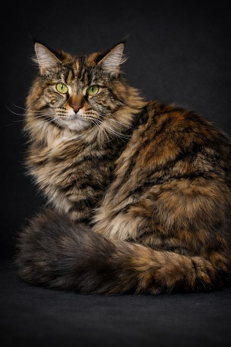 Підрощена дівчинка Мейн кун