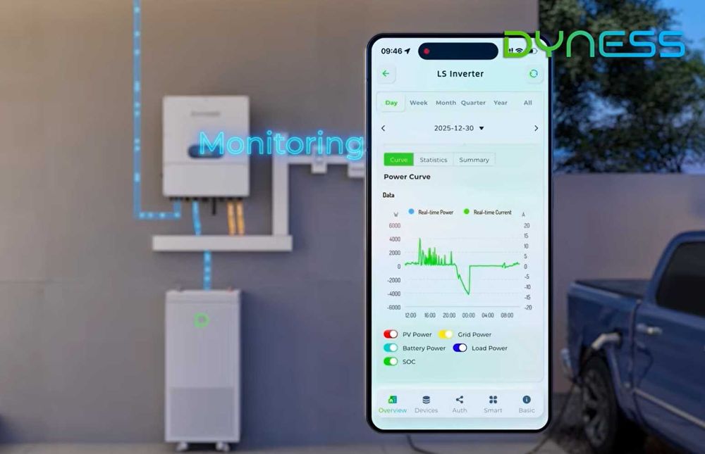 Гібридний інвертор Dyness D6.0K-LS 6 кВт, 1 фаза, 48 В