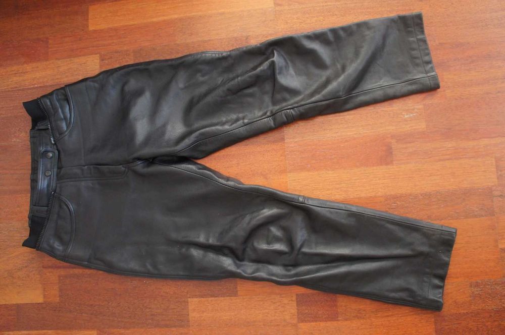 Spodnie skórzane Vanucci damskie roz 40 chopper