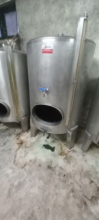 6 Cubas de inox diferentes tamanhos