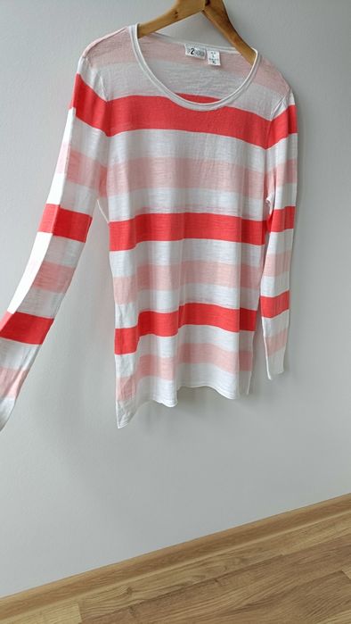 Sweter damski sweter kolorowy lekki cienki bawełniany L XL 42