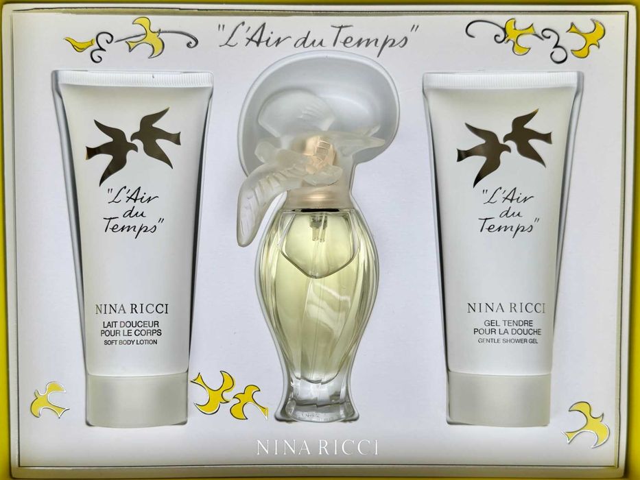 Kosmetyki Nina Ricci; perfumy, żel, balsam