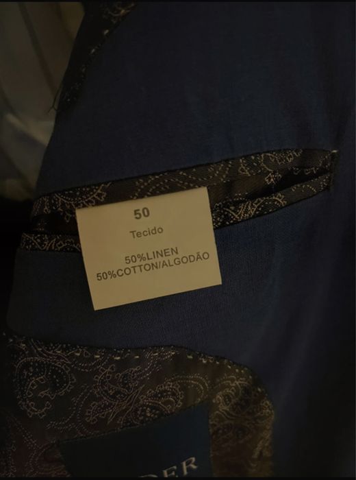 Blazer Azul Under Blue