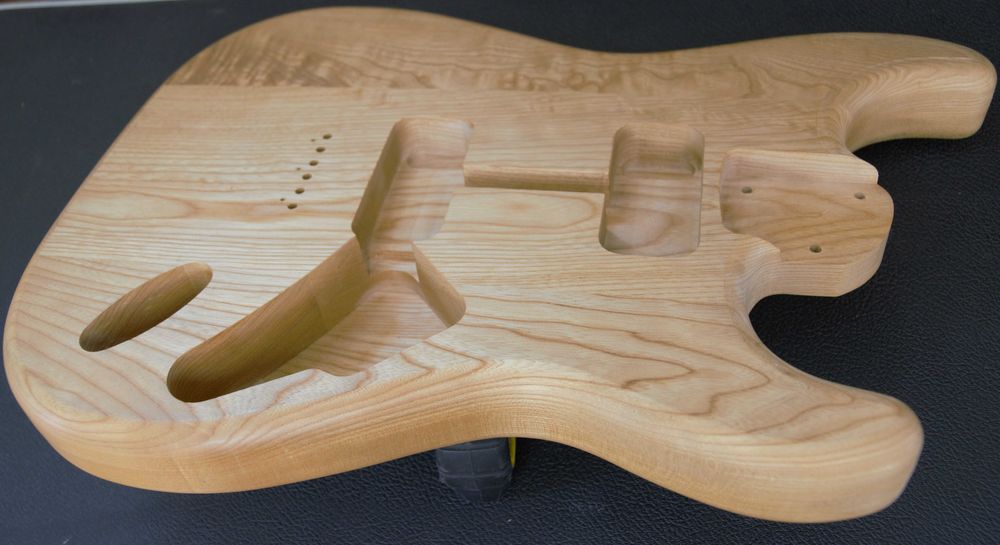 gitara elektryczna, korpus wysezonowany