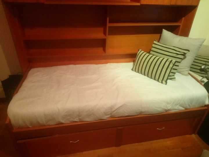 Móvel c/cama de solteiro