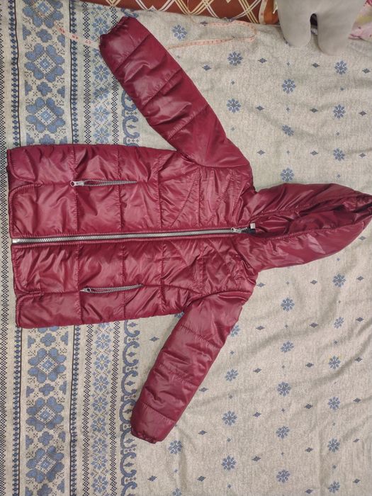 Куртка для дівчинки Подовжена куртка