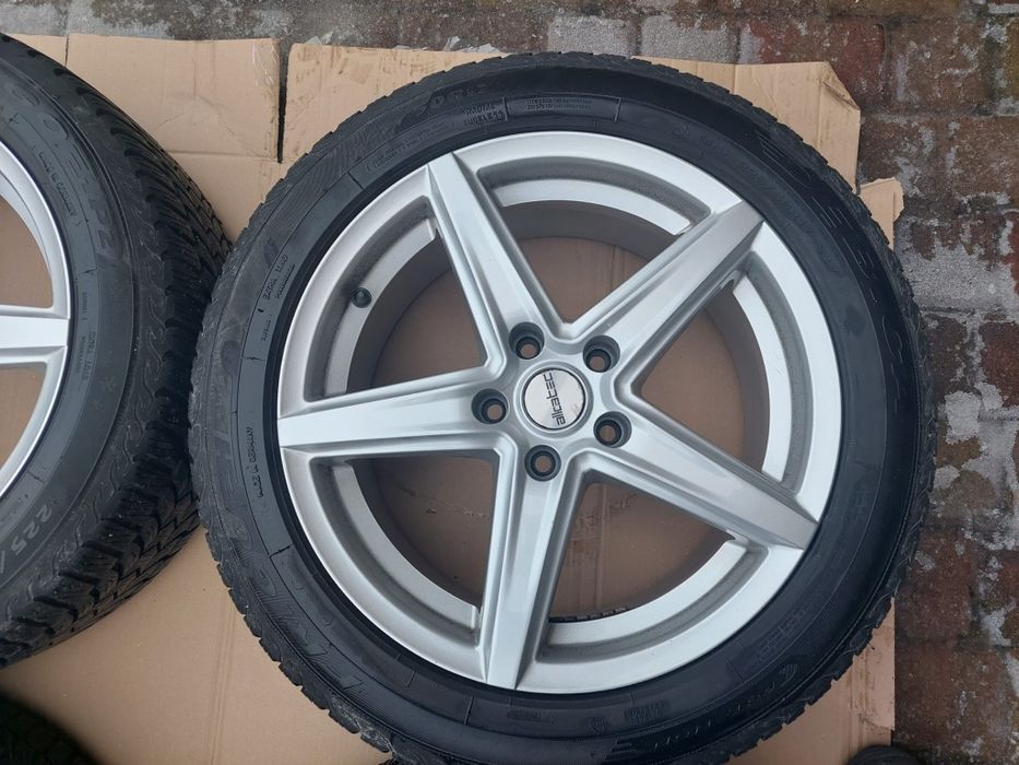 Koła zimowe 5x112, 225/50R17 Audi