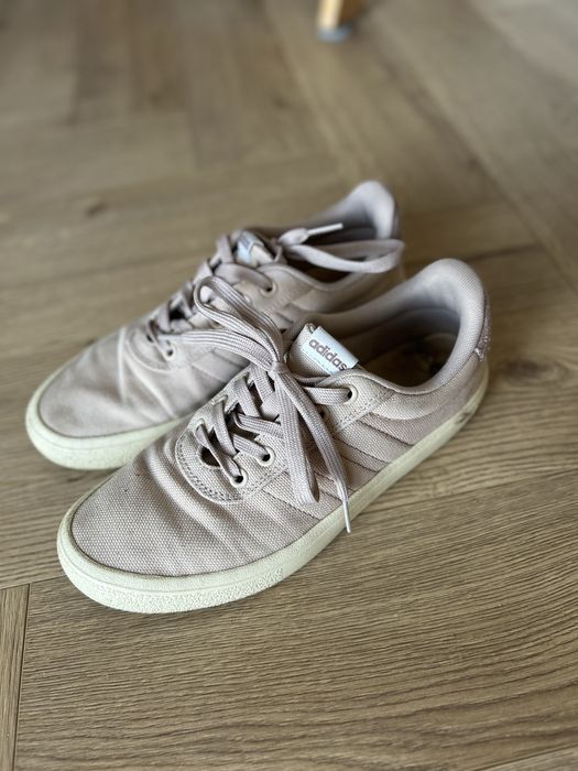 Buty damskie Adidas trampki pudrowy róż/beż