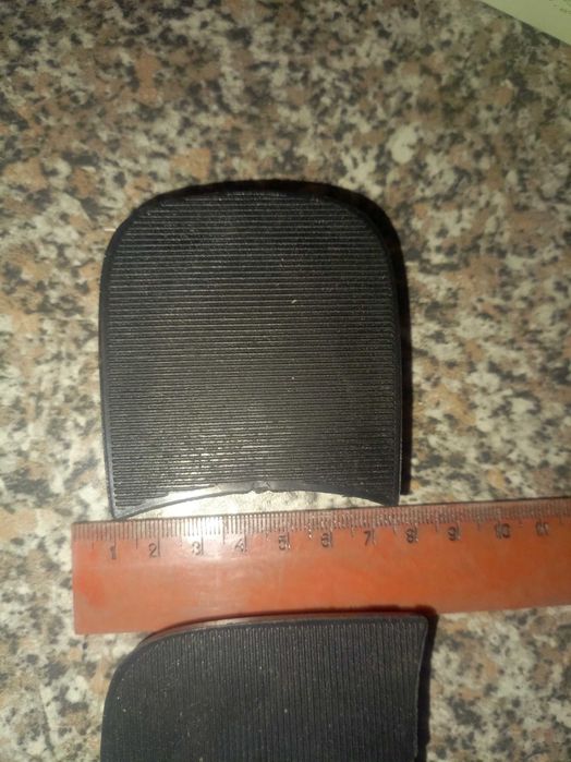 2x fleki/obcasy do butów 6,5cm x 7,5cm