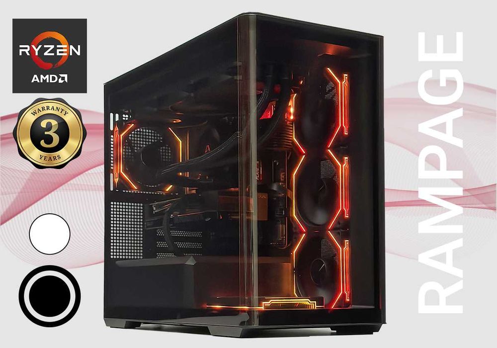 ІГРОВИЙ ПК / AMD Ryzen 7500F / 32 GB DDR5 / RX 9070 16 GB / SSD 1 TB