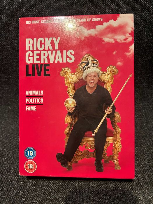Ricky Gervais Live w wersji angielskiej - 3 DVD