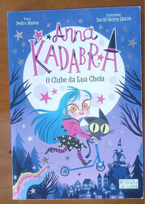 Livro Anna Kadabra: O clube da Lua Cheia