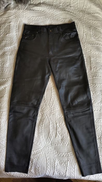 Штани/брюки шкіряні 36розмір