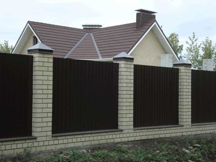 Паркан з профнастилу під ключ Київ,обл/Забор из профнастила/Вотора