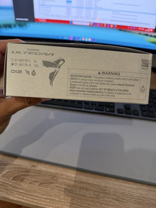 Manete Shimano ultegra Di2 12v (right)