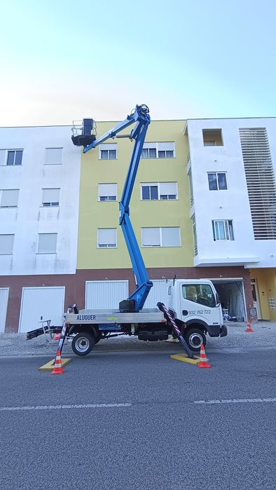 Grua com cesto - Aluguer