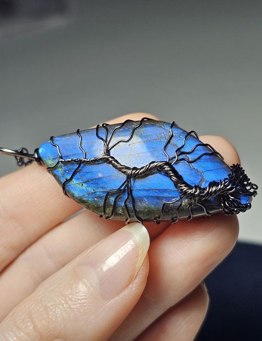 Labradoryt Drzewo Życia – Zestaw Prezentowy XXL