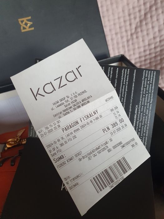 Botki Kazar rozmiar 38