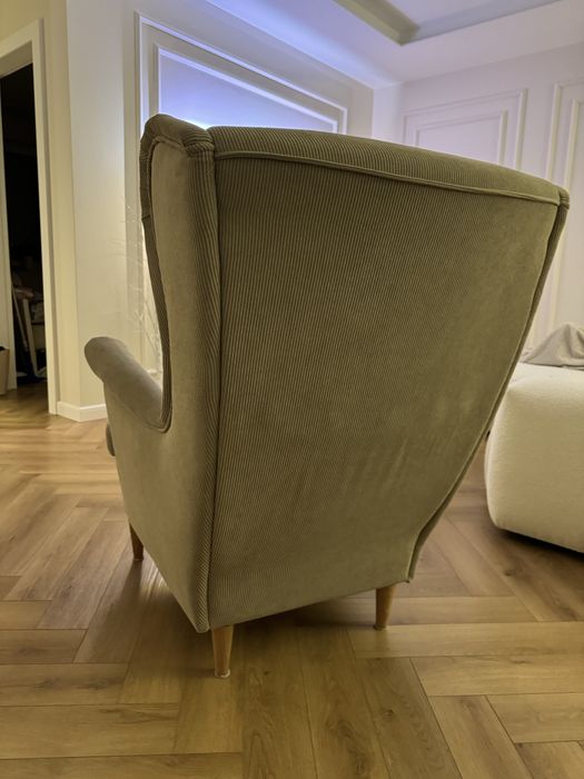 Fotel usza mk IKEA, Kelinge beżowy