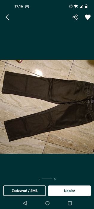 Spodnie damskie jeans, czarne , Rozmiar 38