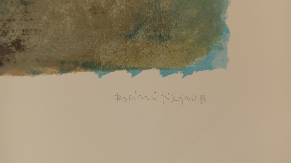 Serigrafia de Rogério Ribeiro