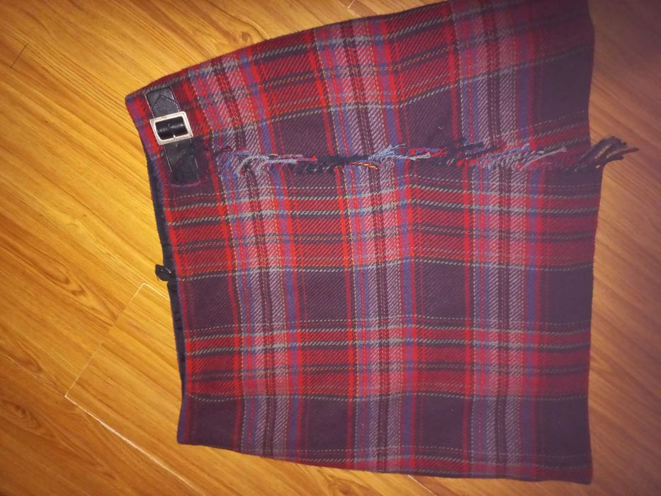 Спідниця MARCO PECCI в клітинку тепла розмір 14