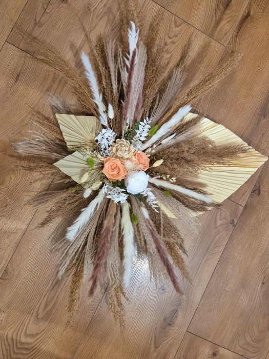 Bukiet ślubny zestaw boho