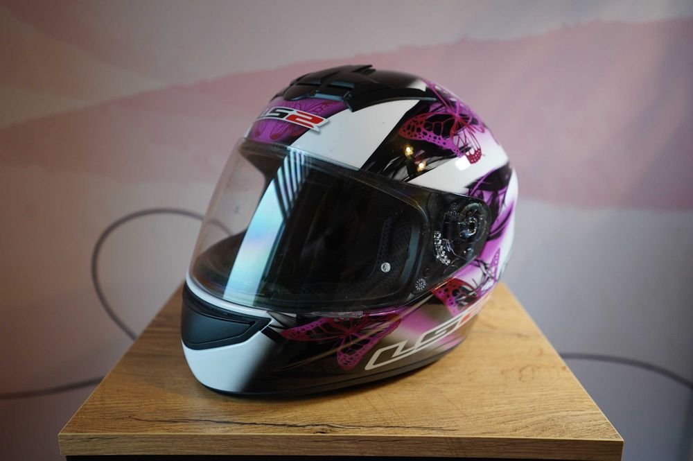 Moto damski kask motocyklowy LS2 FF352 ROOKIE Flutter rozm. M