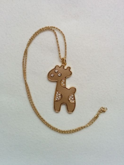 NOWY naszyjnik ŻYRAFA